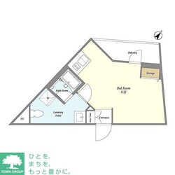 The Con-Tour Hatanodaiの物件間取画像